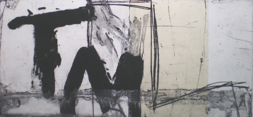 TM 2008 carborundum,drypoint,chine-colle,collagraph 295 x 585 mm